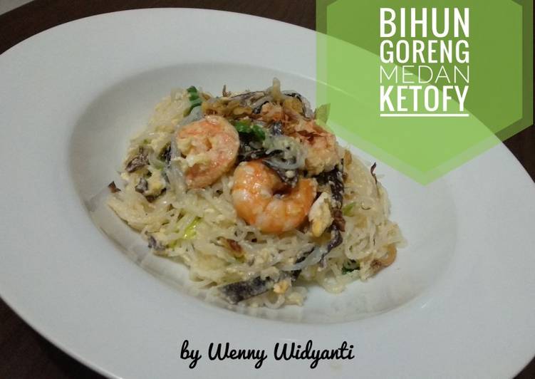 Resep Bihun Goreng Medan #ketofriendly #ketopad_cp_OlahanShirataki yang mudah