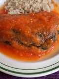 Chiles rellenos de queso versión light