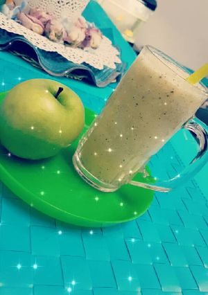 صورة لوصفة عصير التفاح المنعش