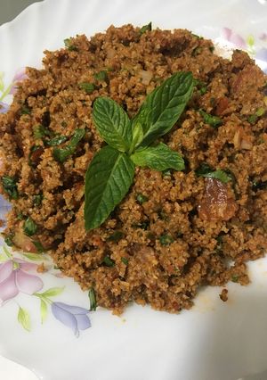 صورة لوصفة الكمونة (اكلة نباتية)