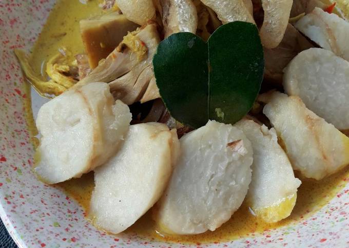 Anti Ribet, Memasak Lontong sayur nangka dengan ayam suir ala Ummi Farid Wajib Dicoba