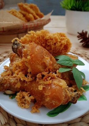 Foto resep Ayam Goreng Kremes Ala Mbok Berek