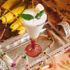 BANANA and CURD SMOOTHIE 🥤 A picture of BANANA and CURD SMOOTHIE 🥤.