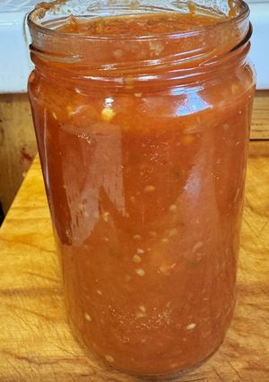 A picture of Very Easy Homemade Salsa.