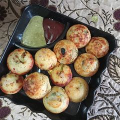 A picture of Monsoon special appam.