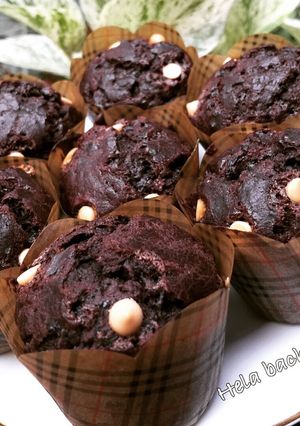 Foto resep Muffin coklat (tanpa mixer)