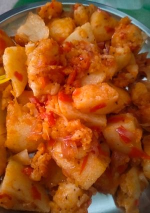 A picture of Fry idli.