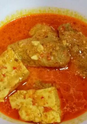 Foto resep Gulai ayam tahu