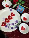 Beetroot atta cookies