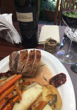 Una foto de Cocina para principiantes: Peceto al horno con verduritas