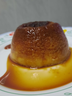 Una foto de Flan de Huevo en Taza al Microondas