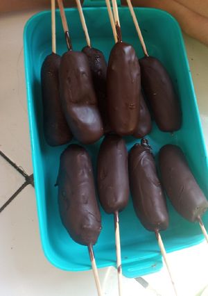Foto resep Es pisang coklat