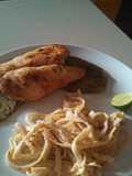 Pollo al ajillo a la mexicana