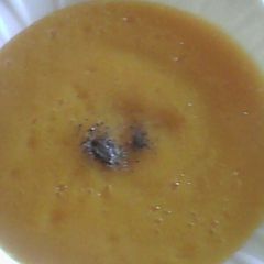 A picture of Pumpkin soup.