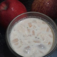 A picture of Apple sherbat (muharram special).
