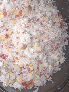 Una foto de Ensalada de arroz..
