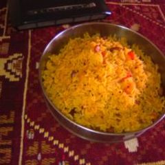 A picture of Tomato Chutney With Garam Masala And Tomato Biryani.