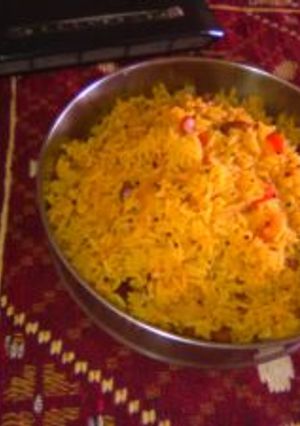 A picture of Tomato Chutney With Garam Masala And Tomato Biryani.