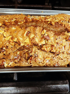 A picture of Banana Walnut Bread.