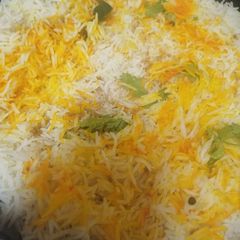 A picture of Chicken Biryani.
