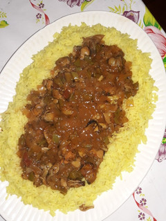 Una foto de Arroz con mariscos
