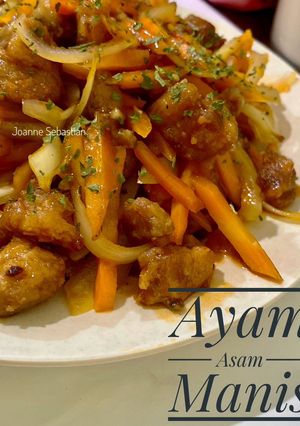 Foto resep Ayam Asam Manis