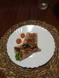 Wraps de salmón ahumado