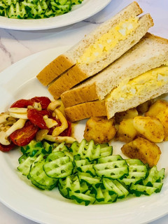 A picture of Egg Salad Sandwich (15-Minute Platter).