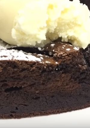 Una foto de Torta de chocolate x3