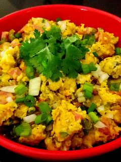 A picture of Mike's Southwestern Ham Scramble.