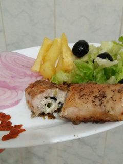 صورة لوصفة اسكالوب بالفرماج روعه