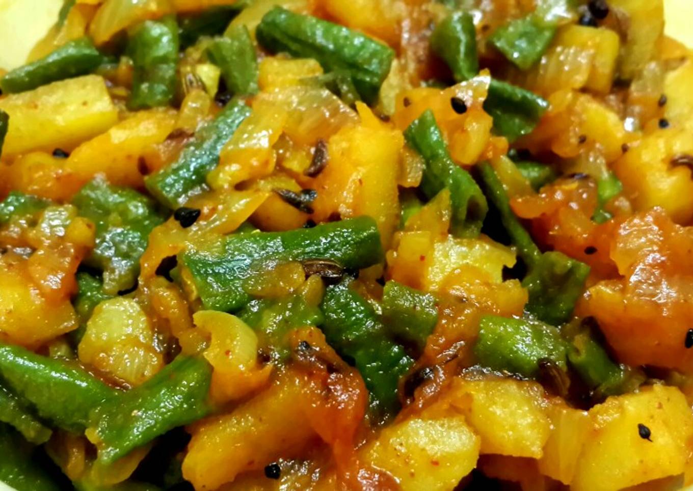 Aloo borboti sabji