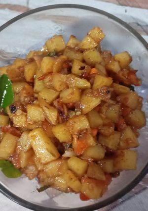 Foto resep Sambal goreng kentang