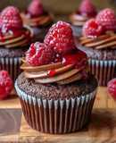 Chocolate Raspberry Cupcakes