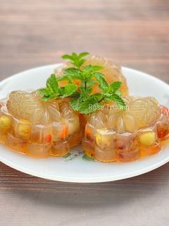 Hình của món Bánh Trung Thu Thạch Pha Lê.