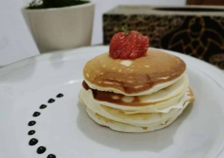 Cara buat Fluffy Pancake  yang Sedap