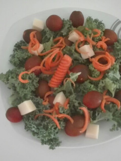 Una foto de Ensalada kale