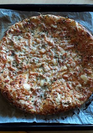 A picture of Puff Pastry Flammekueche-Style Tart.