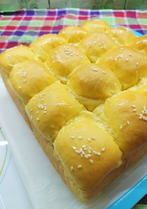 Foto resep 💛 Roti Sobek Labu Kuning~