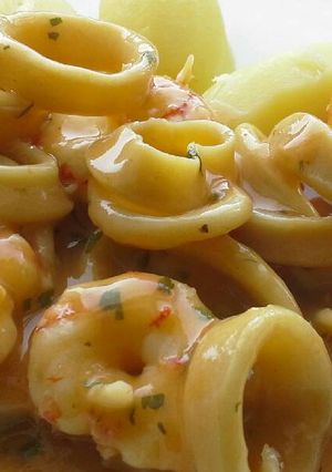 Foto principal de Calamares con gambones