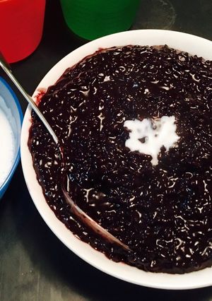 Foto resep Bubur ketan hitam