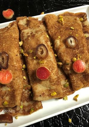 A picture of Sugar Free Patishapta Pithe.