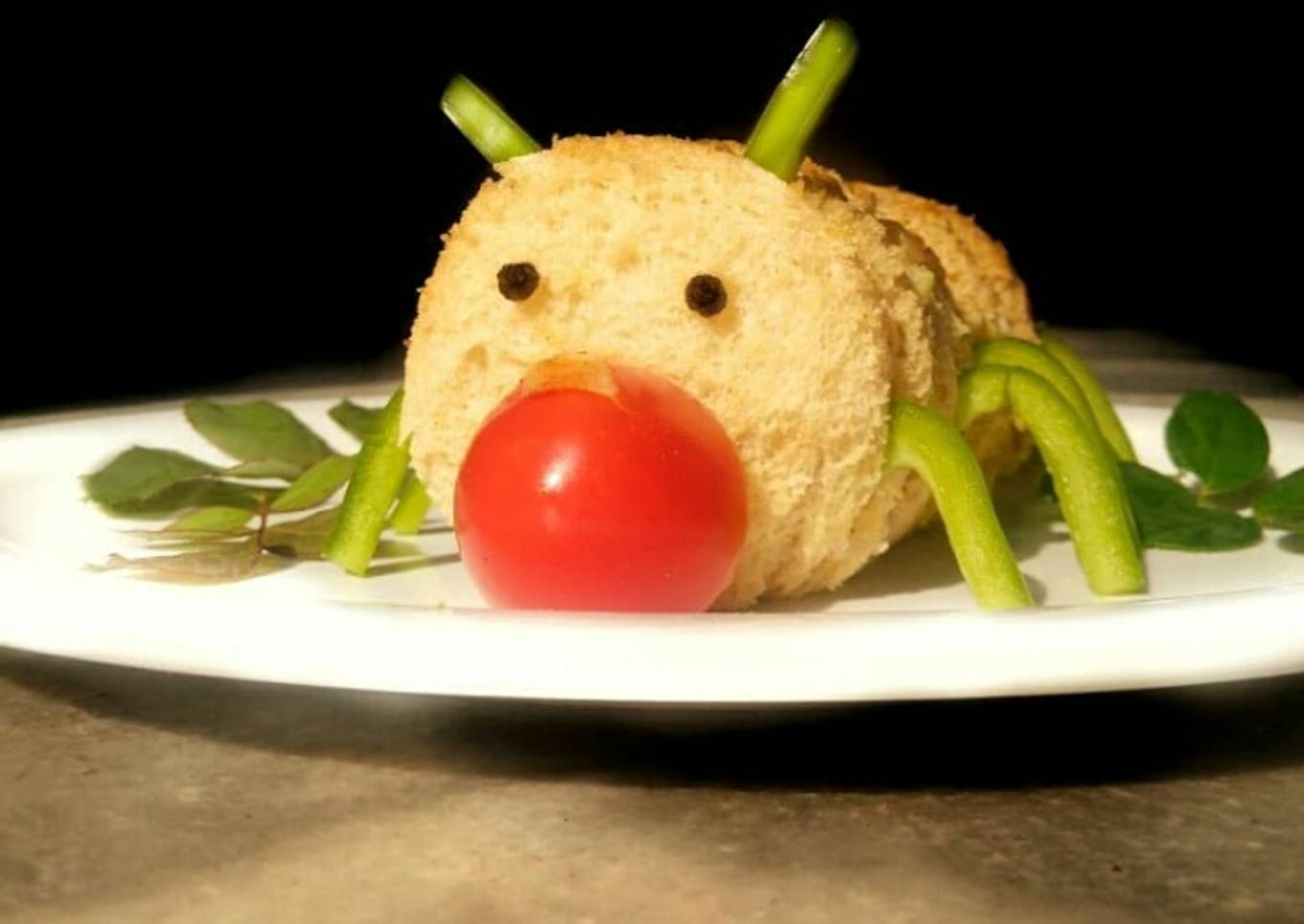 Caterpillar sandwich