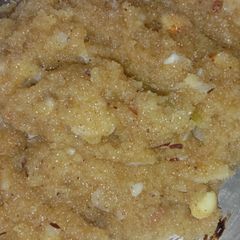 A picture of Sooji Halwa.