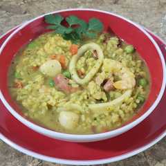 Una foto de Risotto Marinero