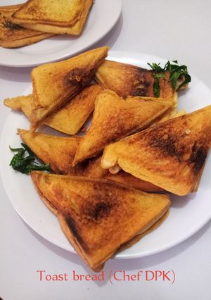 A picture of Pure vegetables toast bread.