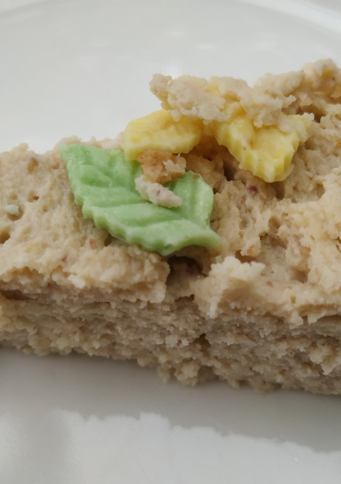Una foto de Pastel de castaña y queso