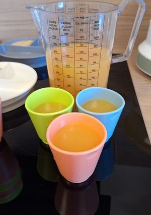 Une photo de Jus de mandarine