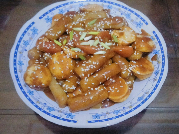 Resep 1. Tteokbokki homemade yang Lezat Sekali