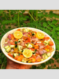 Vegetable salad ainihin hoton girkin